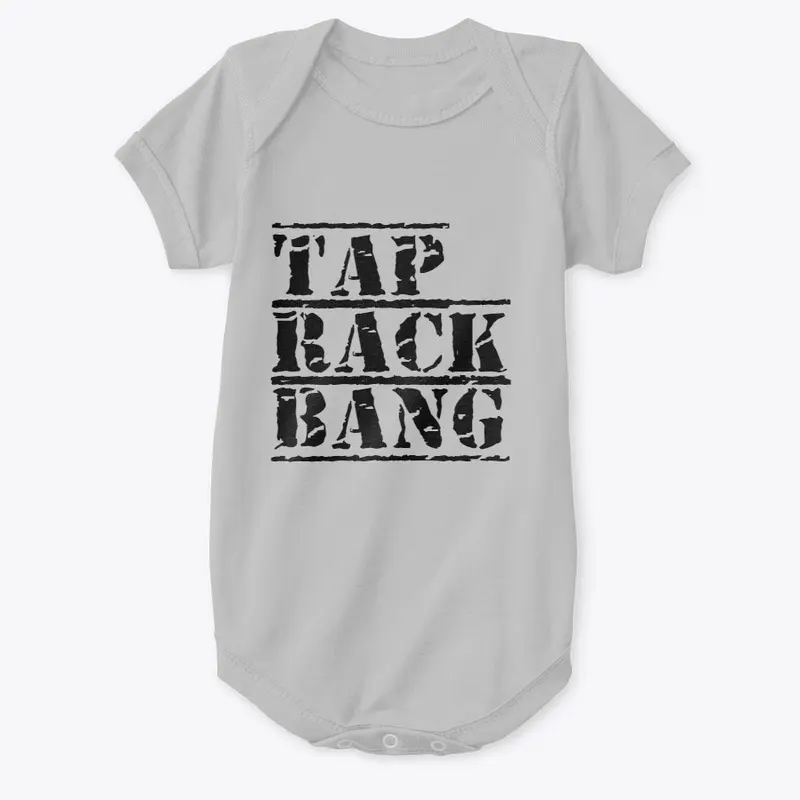 Tap Rack Bang Onesie